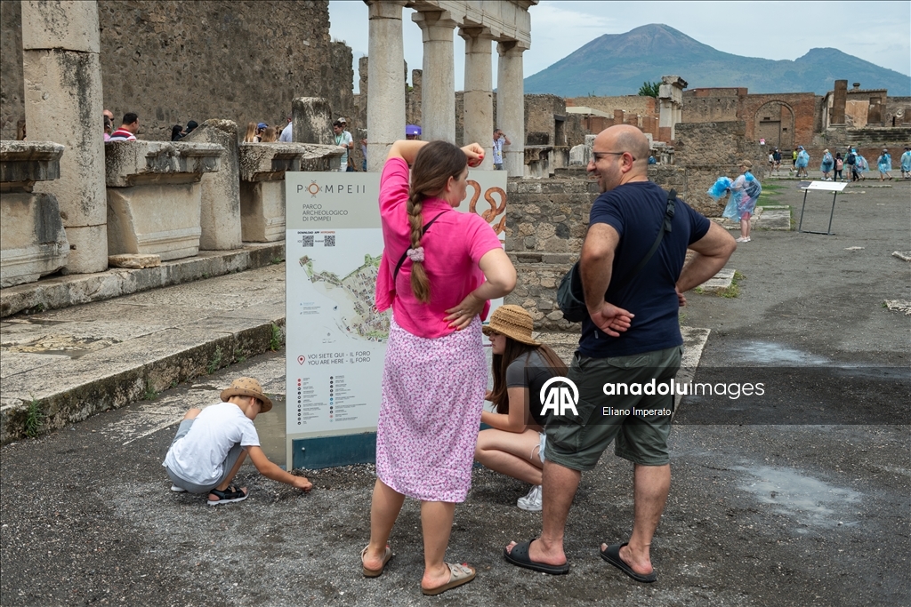 Pompeii Antik Kenti, yılda milyonlarca ziyaretçi ağırlıyor