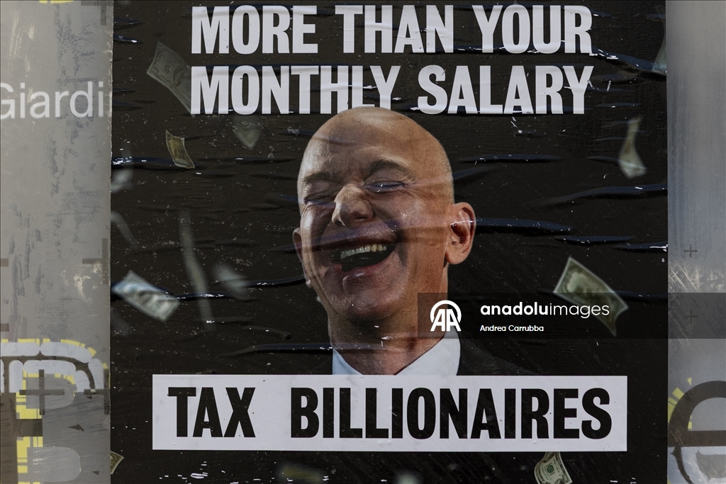 ABD'li milyarder Jeff Bezos'un Venedik'teki düğünü protesto edildi