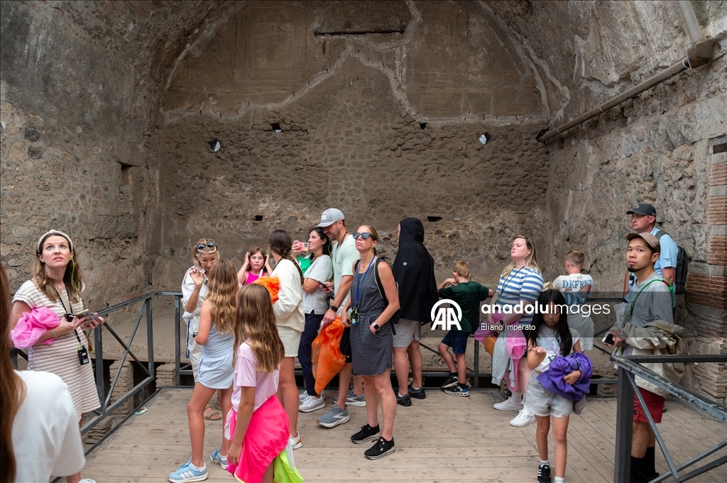 Pompeii Antik Kenti, yılda milyonlarca ziyaretçi ağırlıyor