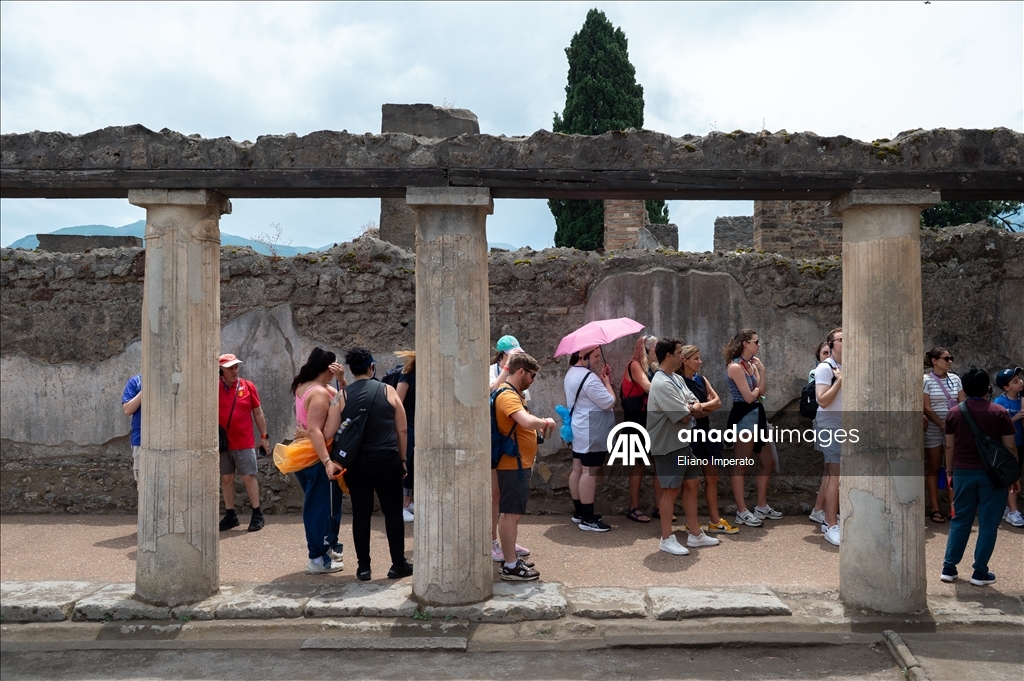 Pompeii Antik Kenti, yılda milyonlarca ziyaretçi ağırlıyor