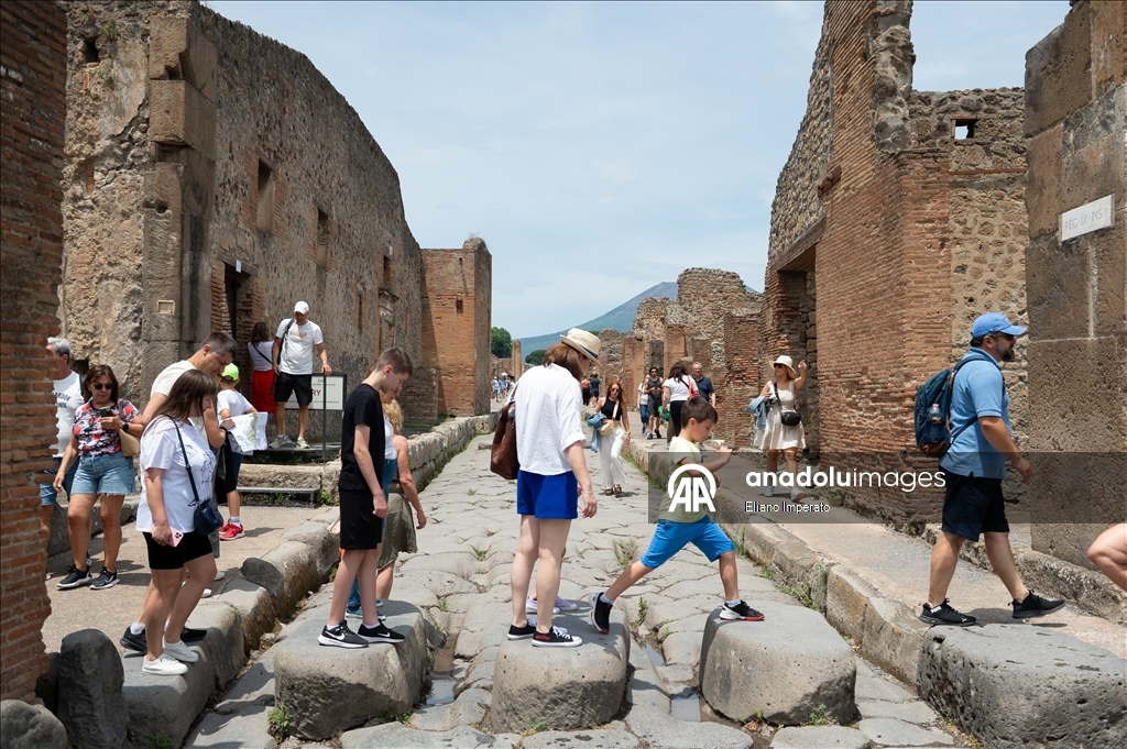 Pompeii Antik Kenti, yılda milyonlarca ziyaretçi ağırlıyor