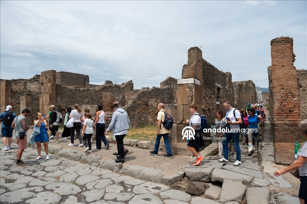 Pompeii Antik Kenti, yılda milyonlarca ziyaretçi ağırlıyor