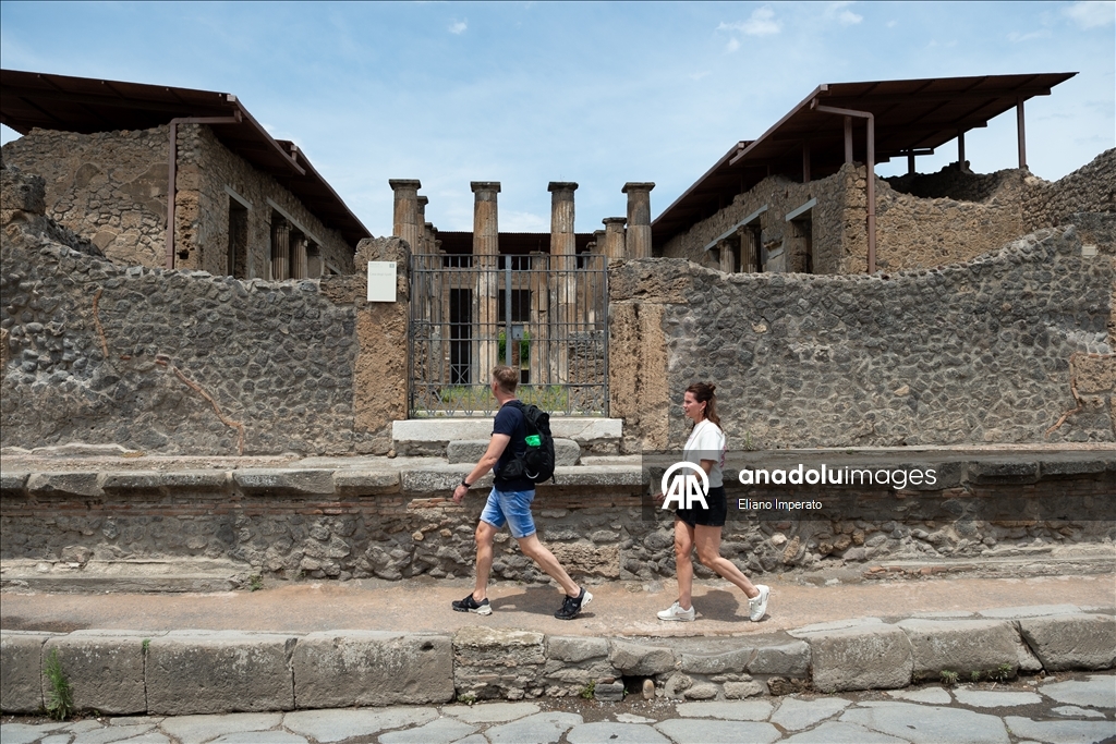 Pompeii Antik Kenti, yılda milyonlarca ziyaretçi ağırlıyor