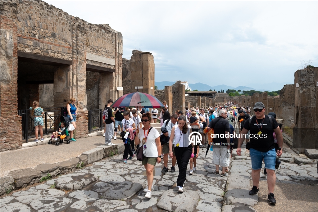 Pompeii Antik Kenti, yılda milyonlarca ziyaretçi ağırlıyor