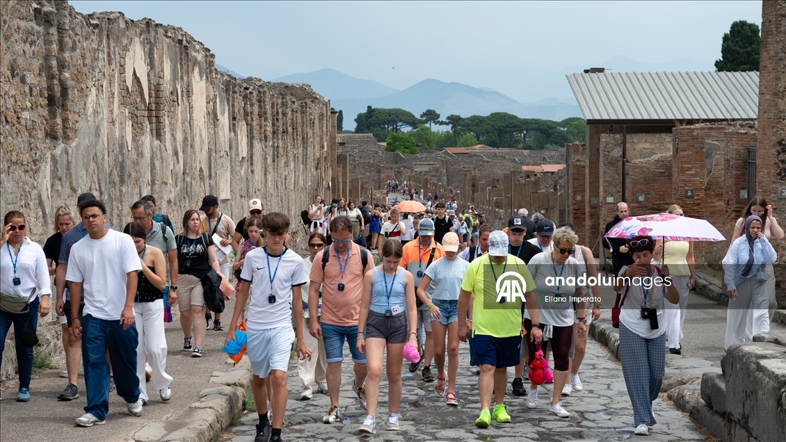 Pompeii Antik Kenti, yılda milyonlarca ziyaretçi ağırlıyor