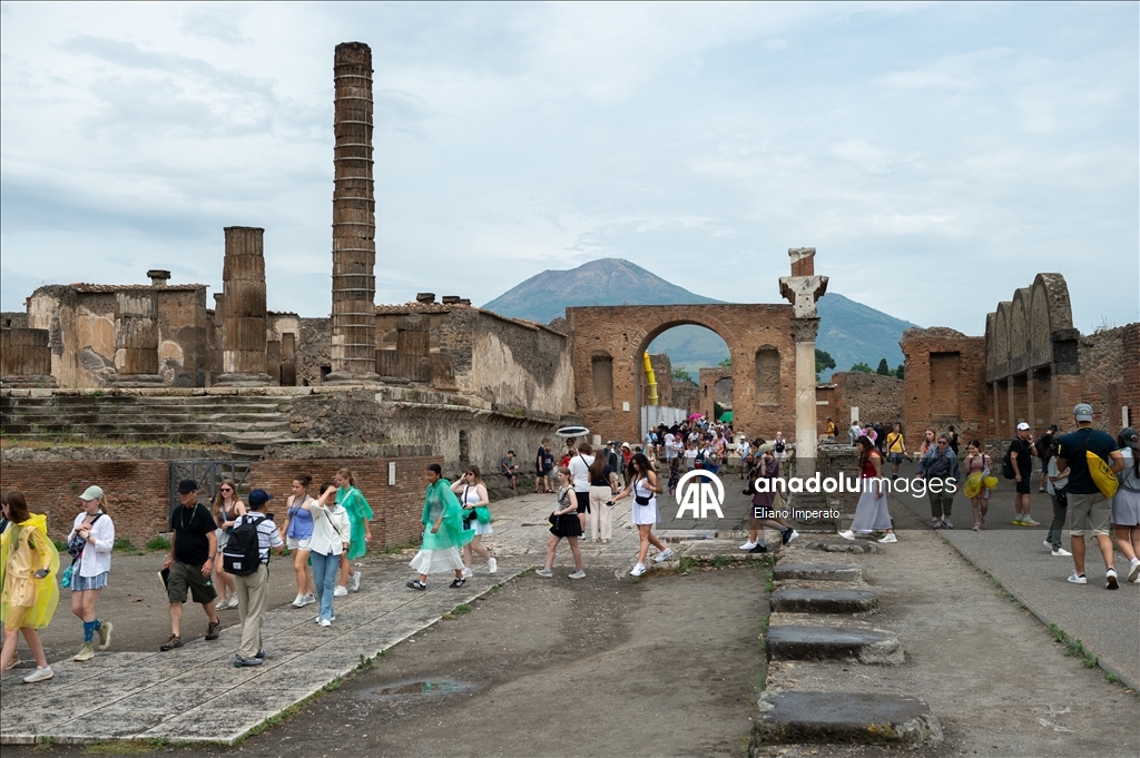 Pompeii Antik Kenti, yılda milyonlarca ziyaretçi ağırlıyor