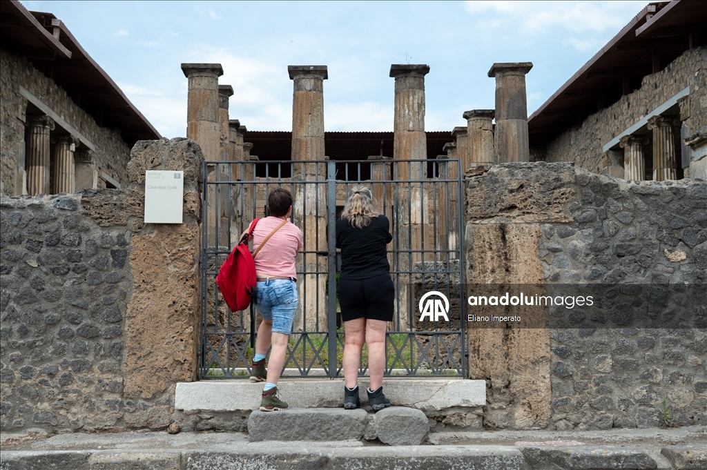 Pompeii Antik Kenti, yılda milyonlarca ziyaretçi ağırlıyor