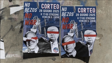 ABD'li milyarder Jeff Bezos'un Venedik'teki düğünü protesto edildi