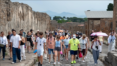 Pompeii Antik Kenti, yılda milyonlarca ziyaretçi ağırlıyor