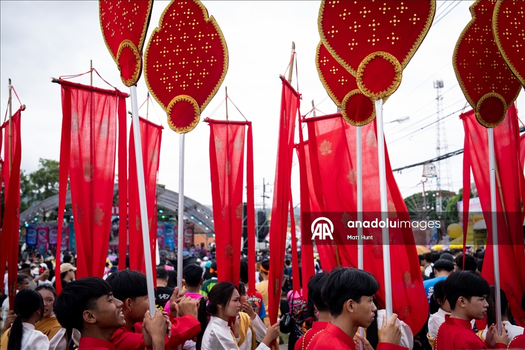 Tayland'da 'Phi Ta Khon' hayalet festivali kutlandı