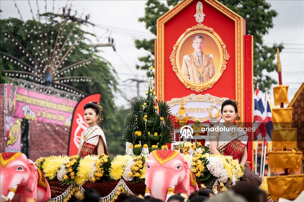 Tayland'da 'Phi Ta Khon' hayalet festivali kutlandı