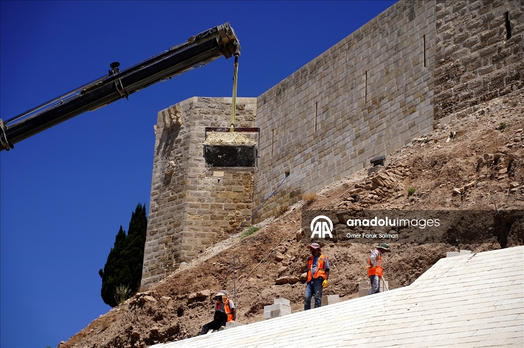 Gaziantep Kalesi'nin ekimde ziyarete açılması planlanıyor​