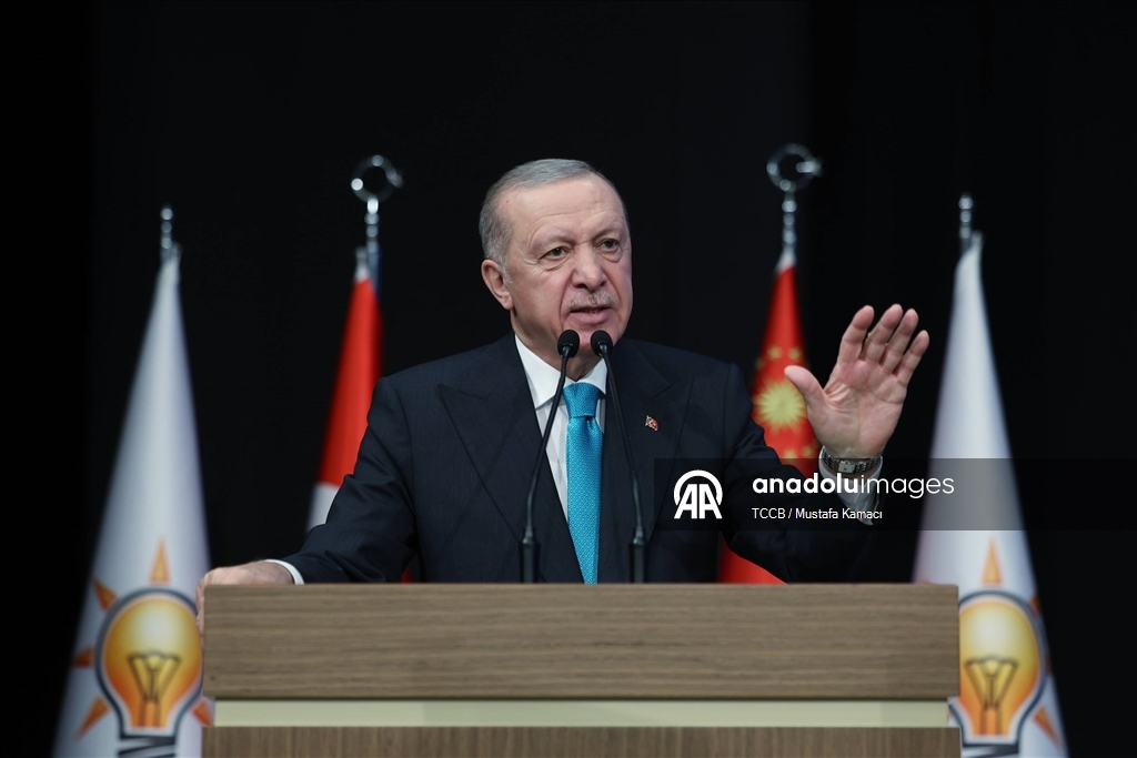 Cumhurbaşkanı ve AK Parti Genel Başkanı Recep Tayyip Erdoğan