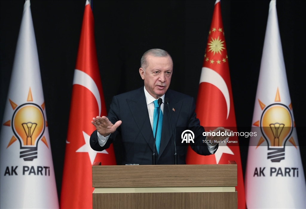 Cumhurbaşkanı ve AK Parti Genel Başkanı Recep Tayyip Erdoğan
