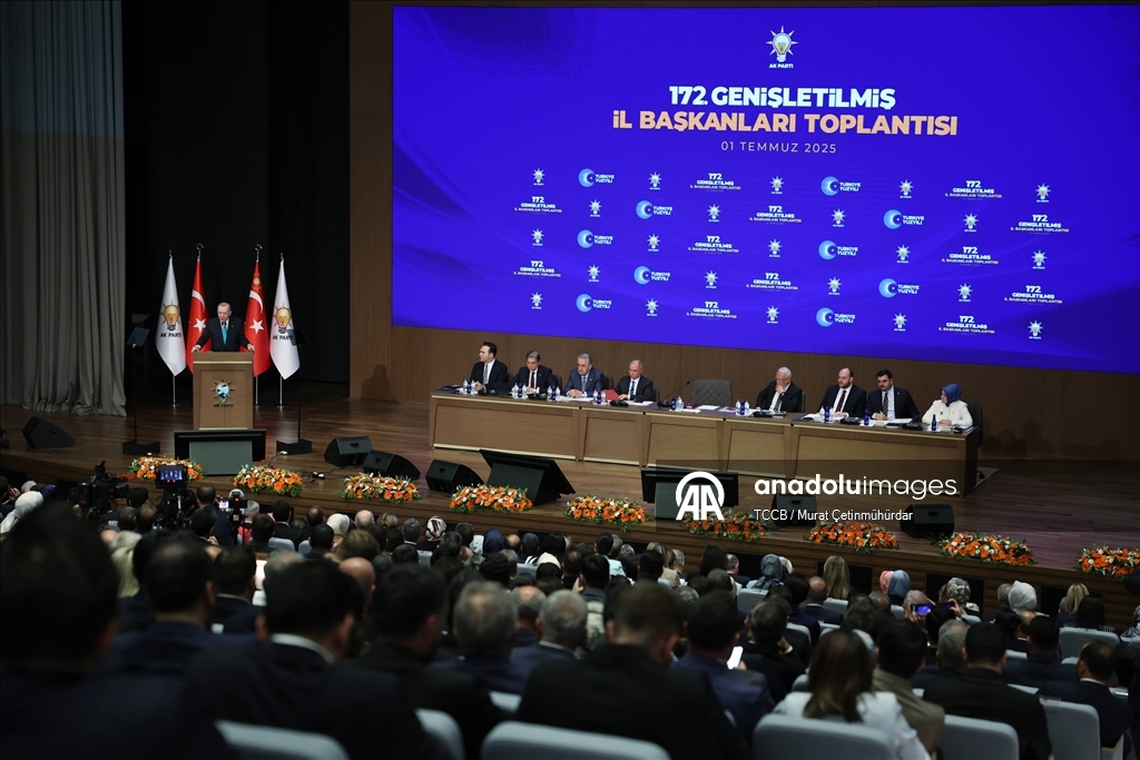 Cumhurbaşkanı ve AK Parti Genel Başkanı Recep Tayyip Erdoğan