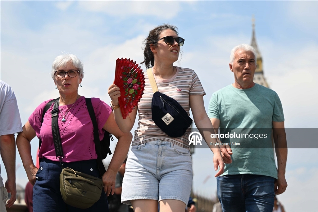 İngiltere'de sıcak hava etkili oldu