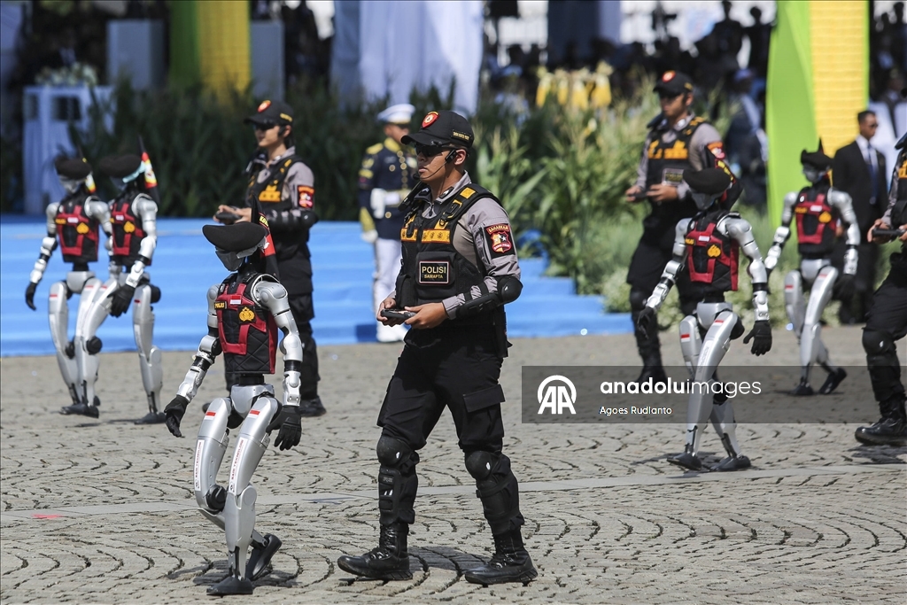 Cakarta'da Endonezya Ulusal Polisi'nin 79. yıldönümü kutlamaları düzenlendi