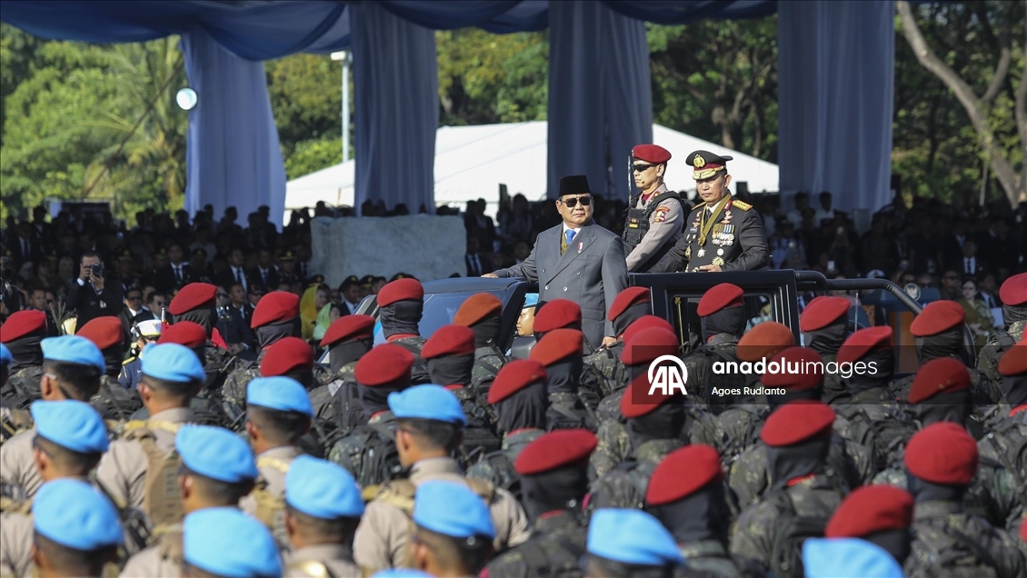 Cakarta'da Endonezya Ulusal Polisi'nin 79. yıldönümü kutlamaları düzenlendi