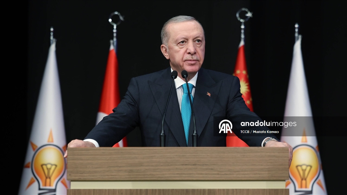 Cumhurbaşkanı ve AK Parti Genel Başkanı Recep Tayyip Erdoğan