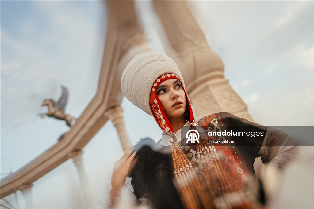 Kazakistan'ın Aktau kentinde "8. Türk Dünyası'nda Kadın ve Moda Günleri" etkinliği yapıldı