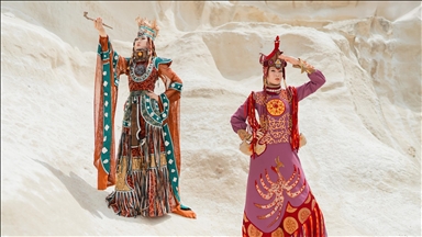 Kazakistan'ın Aktau kentinde "8. Türk Dünyası'nda Kadın ve Moda Günleri" etkinliği yapıldı