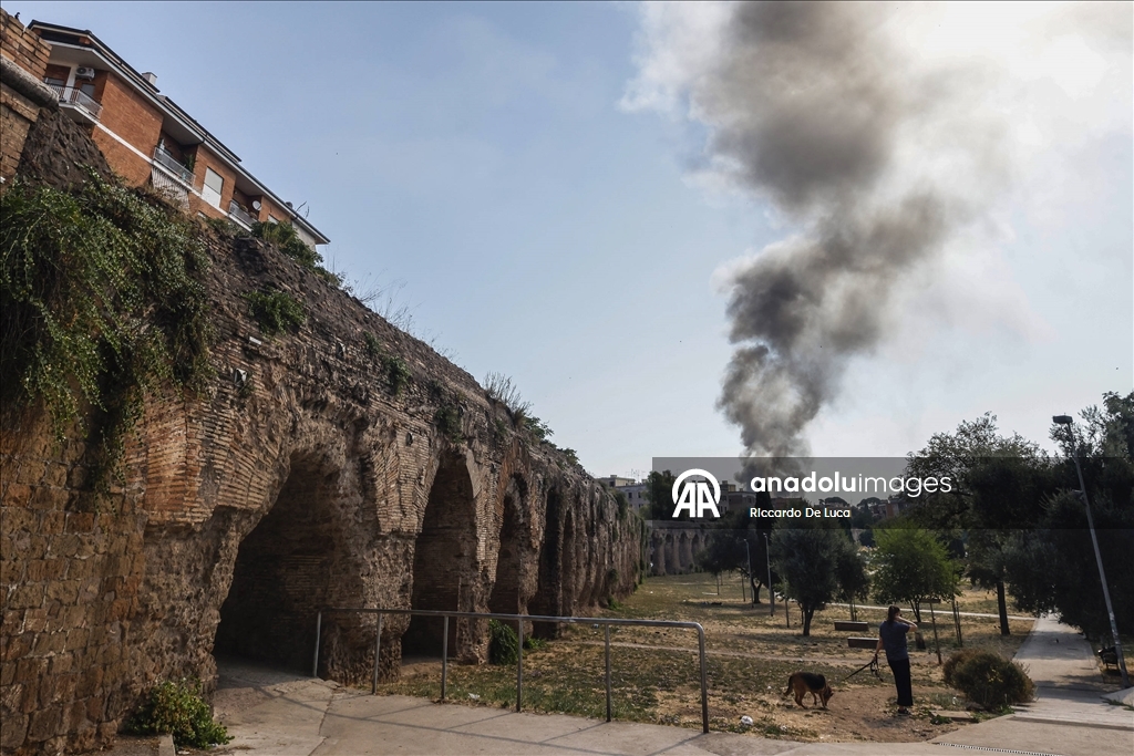 Roma'da bir akaryakıt istasyonundaki patlamada en az 10 kişi yaralandı