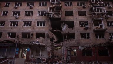 Kiev'de drone ve füze saldırısı