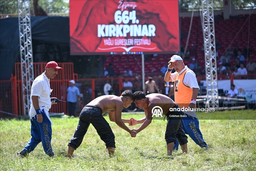 664. Tarihi Kırkpınar Yağlı Güreşleri