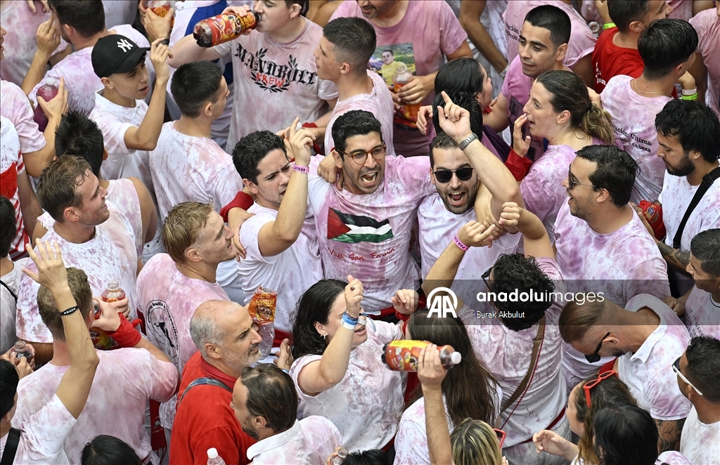 İspanya'nın ünlü San Fermin Festivali başladı