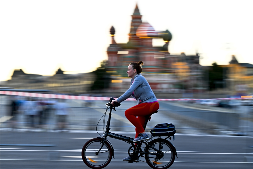 В Москве прошел «Ночной велофестиваль»