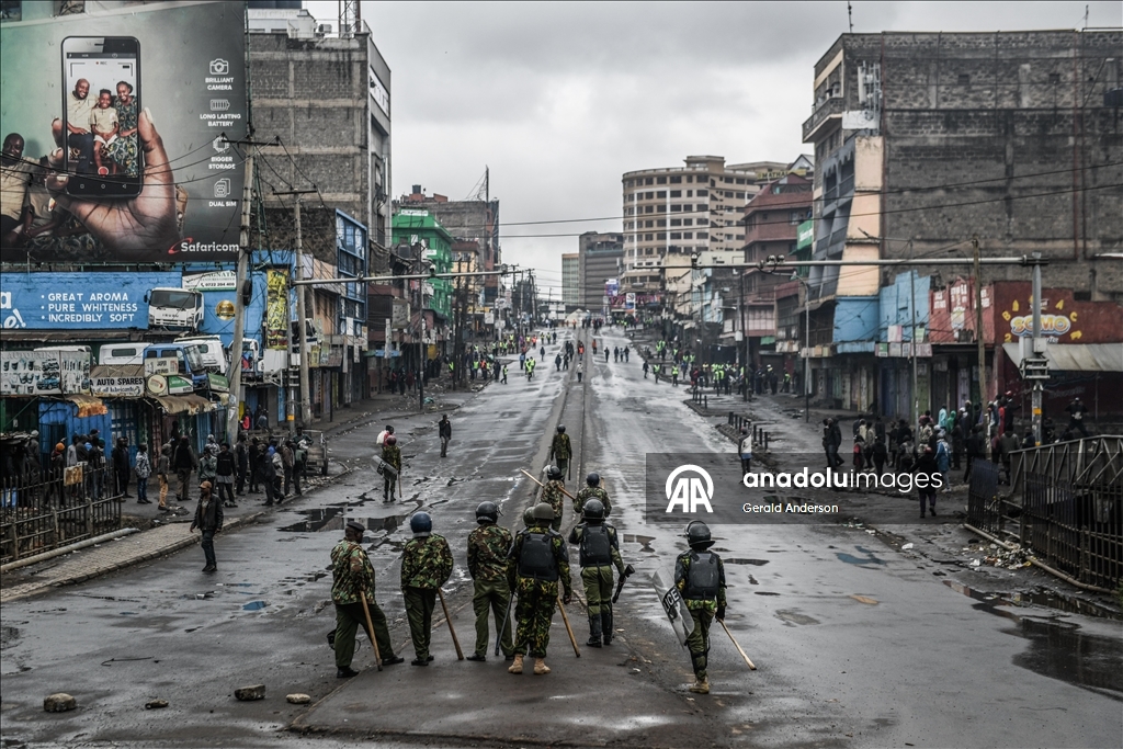 Kenya'da Saba Saba Günü protestolarına müdahale