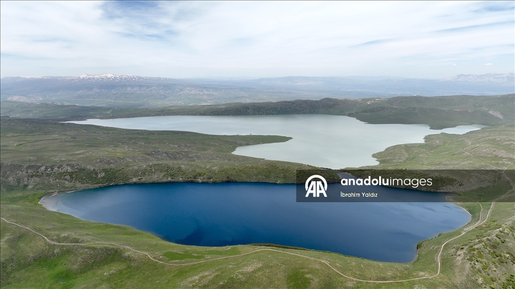 Muş'taki Hamurpet Gölleri doğaseverlerin gözdesi oldu