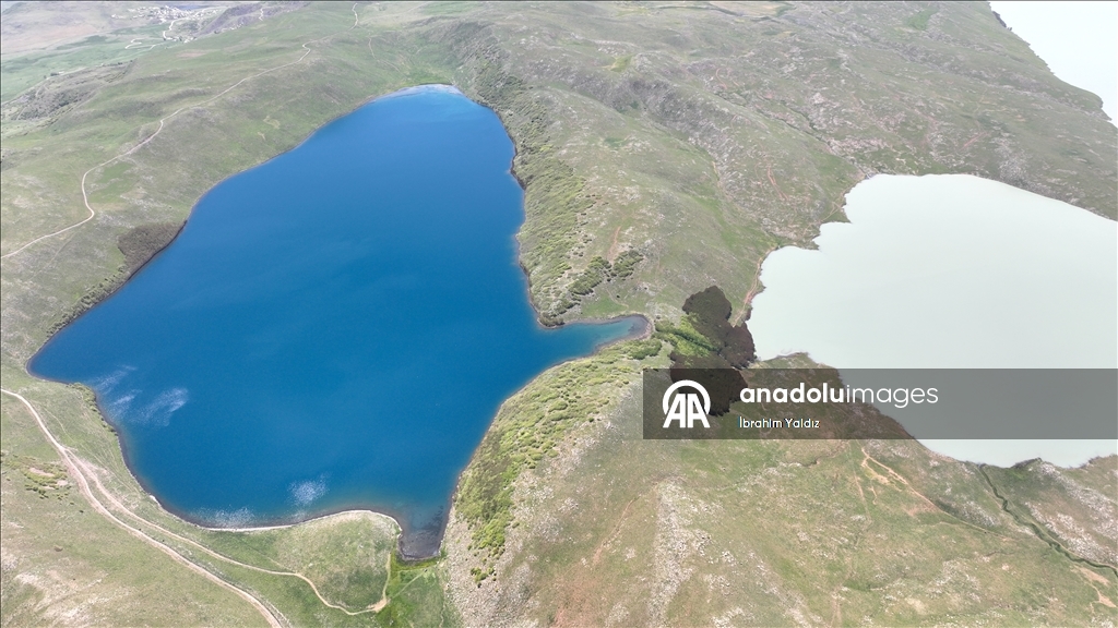 Muş'taki Hamurpet Gölleri doğaseverlerin gözdesi oldu