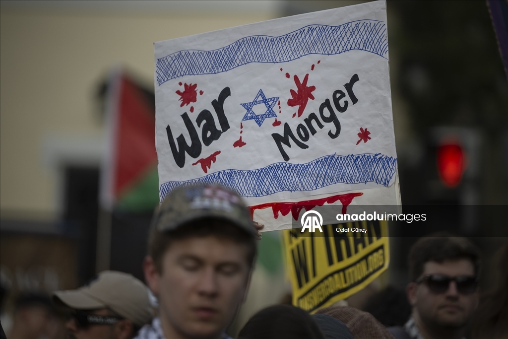 Washington'da Netanyahu'nun Beyaz Saray ziyareti protesto edildi