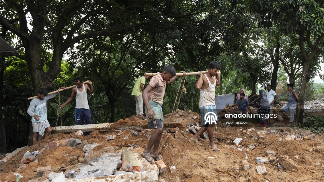 Hindistan'ın Assam eyaletinde 540 hektarlık alan tahliye edildi