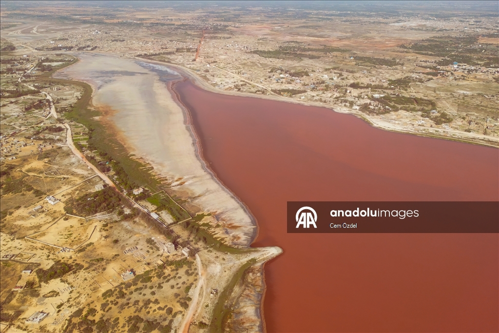 Senegal's Pink Lake regains its color after 3 years