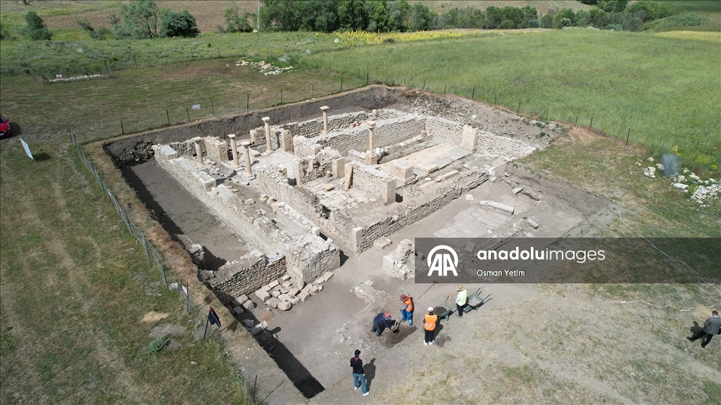 Satala Antik Kenti'nde 8. sezon arkeolojik kazılara başlandı
