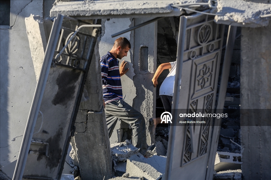 İsrail'in Gazze'ye yönelik saldırıları sürüyor