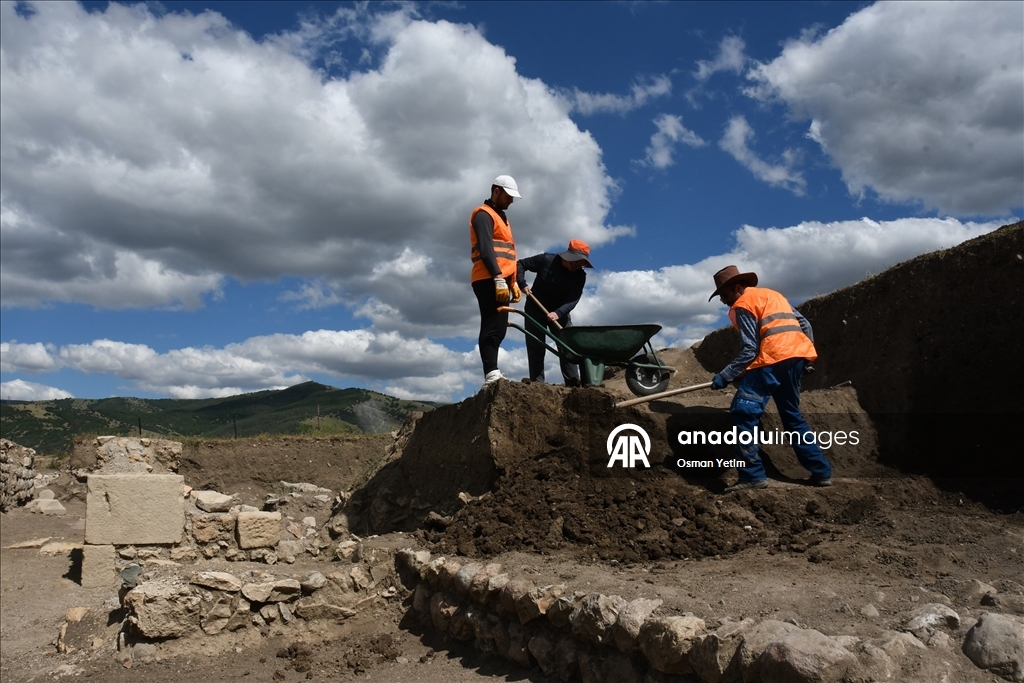 Satala Antik Kenti'nde 8. sezon arkeolojik kazılara başlandı