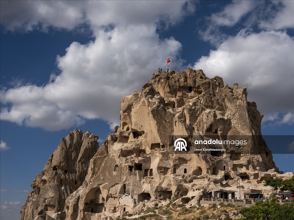 Kapadokya’da gün doğumu manzaraları ilgi görüyor