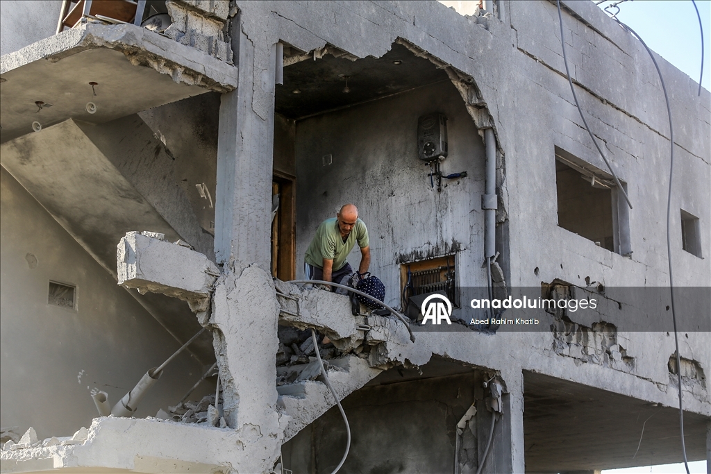 İsrail'in Gazze'ye yönelik saldırıları sürüyor