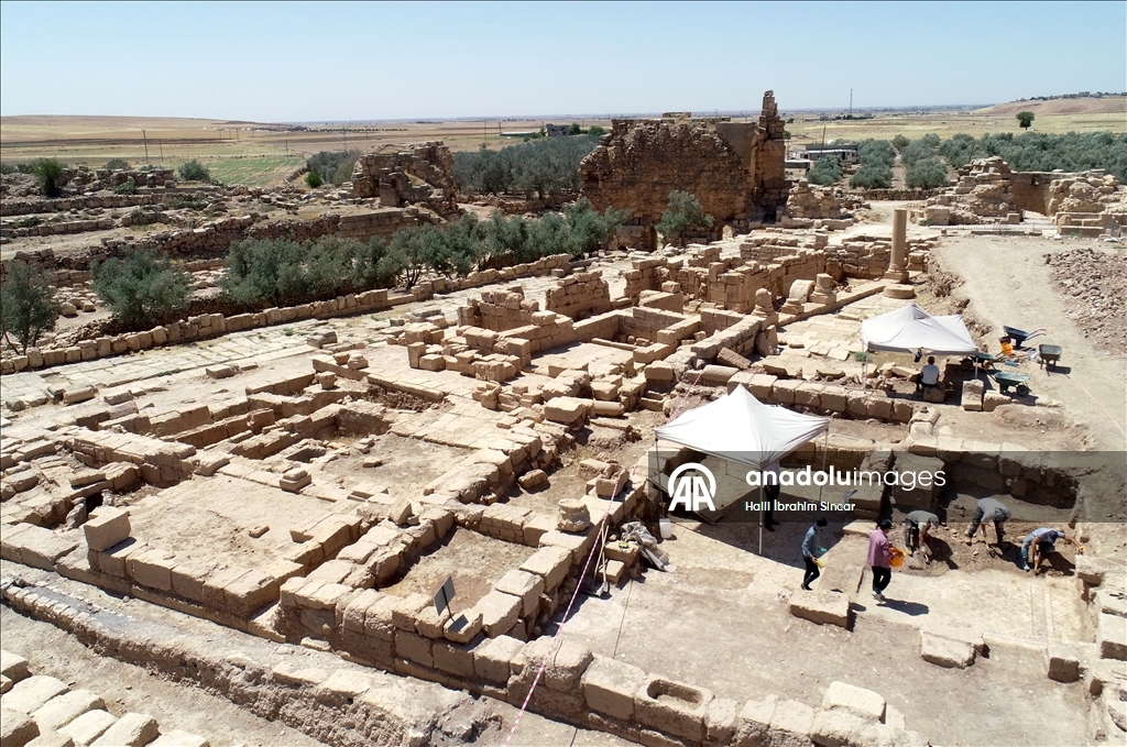 В античном городе Дара обнаружена уникальная мозаика возрастом 1500 лет
