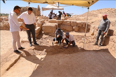 В античном городе Дара обнаружена уникальная мозаика возрастом 1500 лет