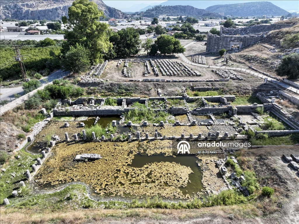 Letoon Sanctuary’s theater in Turkiye's Mugla