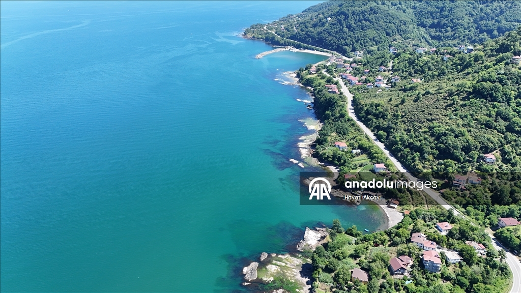 Perşembe ile Fatsa arasındaki sahil yolu, manzarasıyla sürücülere keyifli rota sunuyor