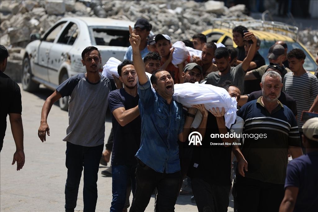 İsrail'in Gazze'ye yönelik saldırıları sürüyor