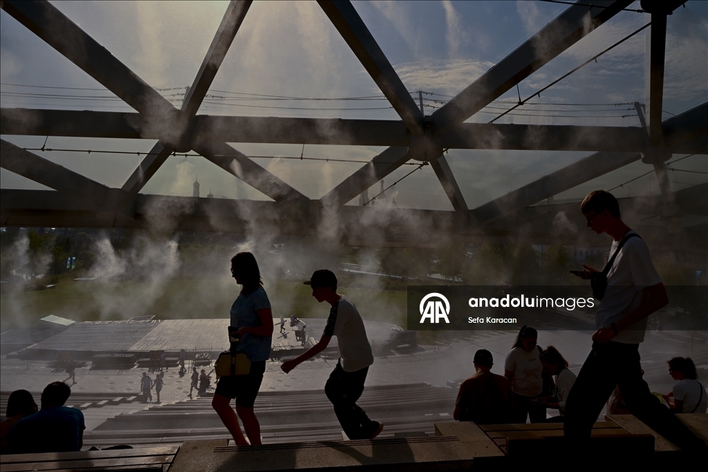 Rising temperatures hit Moscow
