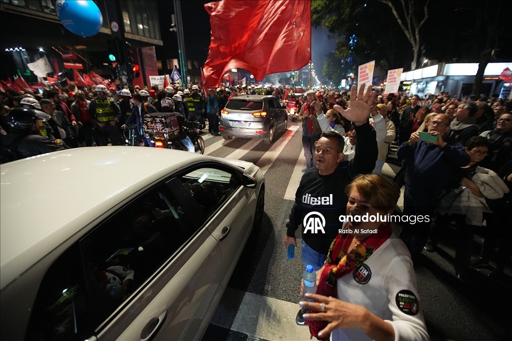 Thousands rally in Brazil against Trump’s 50% tariff decision