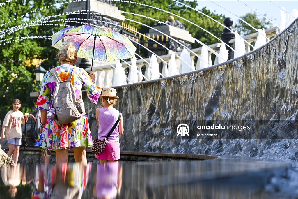 Rising temperatures hit Moscow