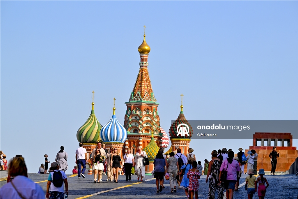 Жаркая погода в Москве